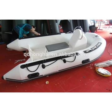 2015hot venta de fibra de vidrio casco barco RIB360 con CE